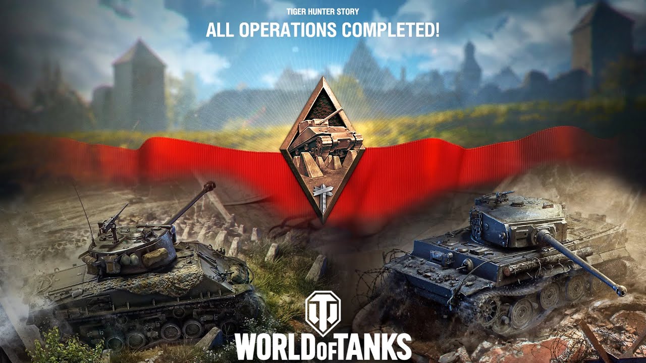 World Of Tanks Tiger Hunter Story Mission  | Gameplay Episode