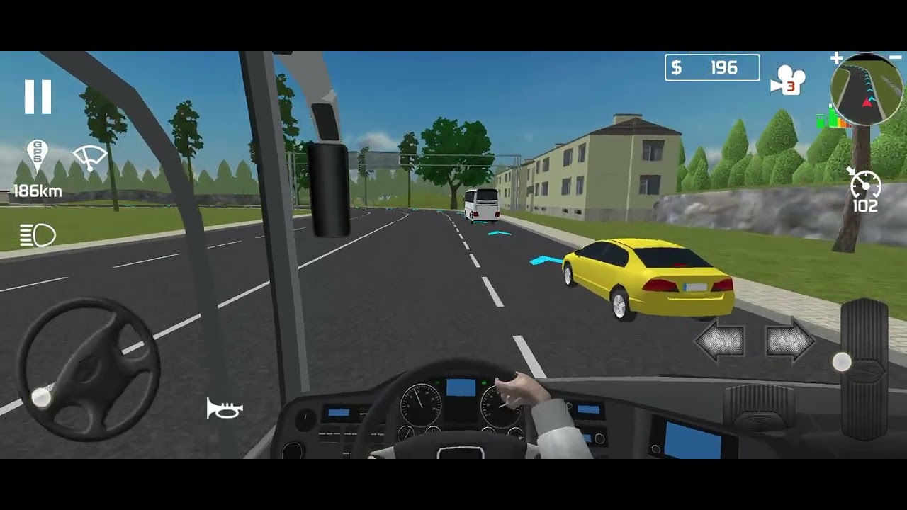 AFTER LONG TIME I PLAY BUS GAME PUBLIC BUS SIMULATOR DAY-1