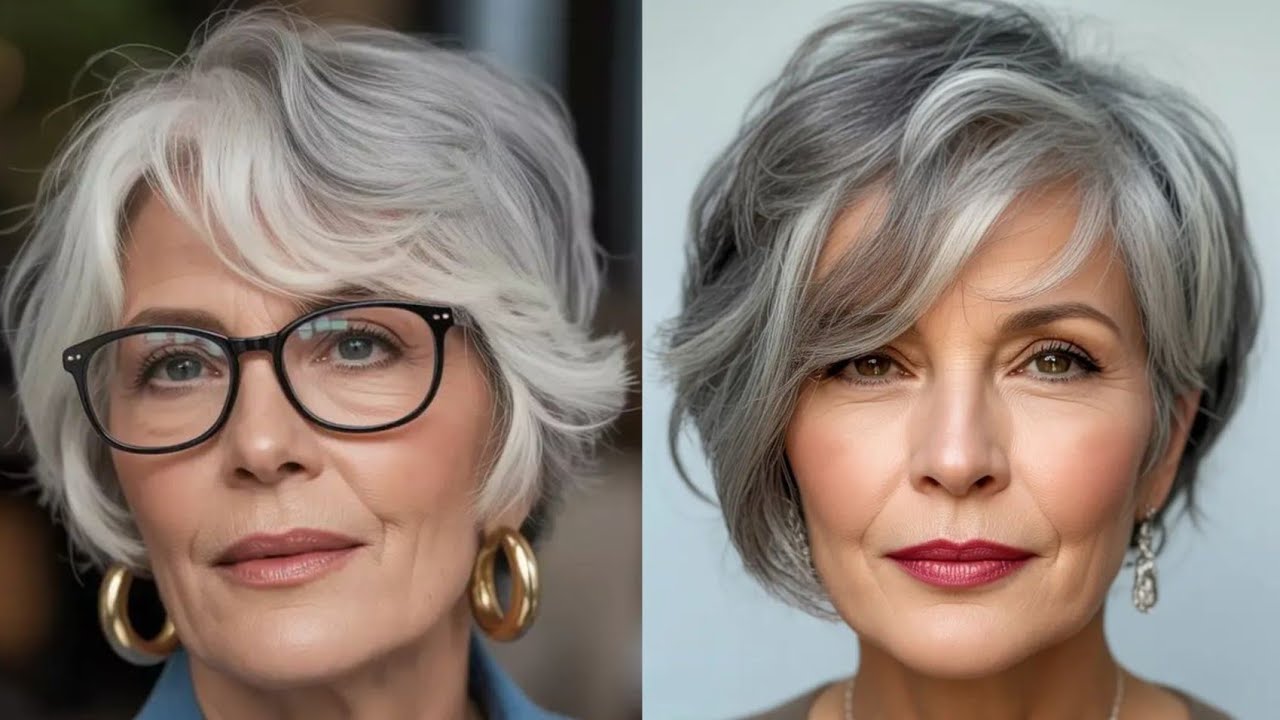 Short Hair styles for women over 60 ❄️ 2026