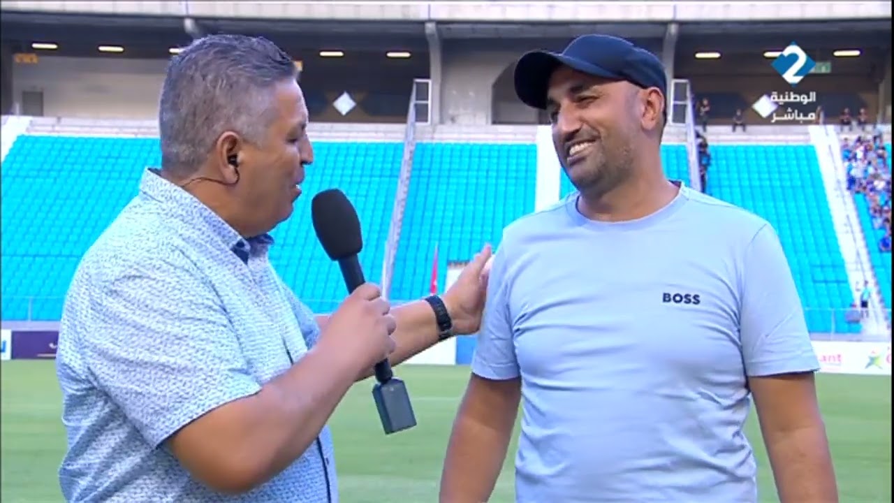 كرة القدم : الإتحاد المنستيري - مولدية العاصمة الجزائري || الشوط الاول