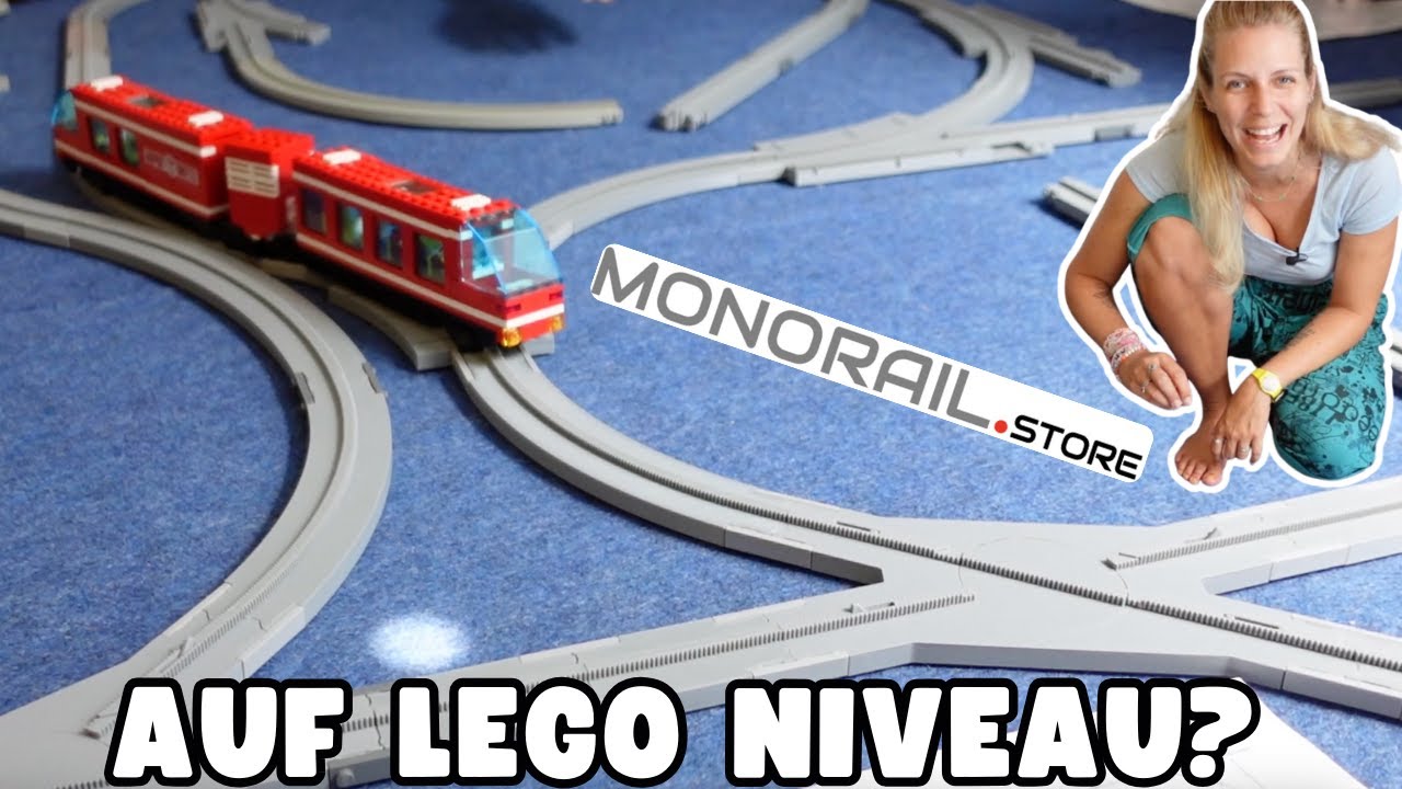 🚝MONORAIL Schienen auf LEGO-Niveau?