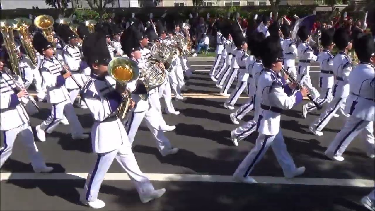 Franklin High School Wildcats Soundpower Marching Band at the 2025 Franklin Invitational Band Review