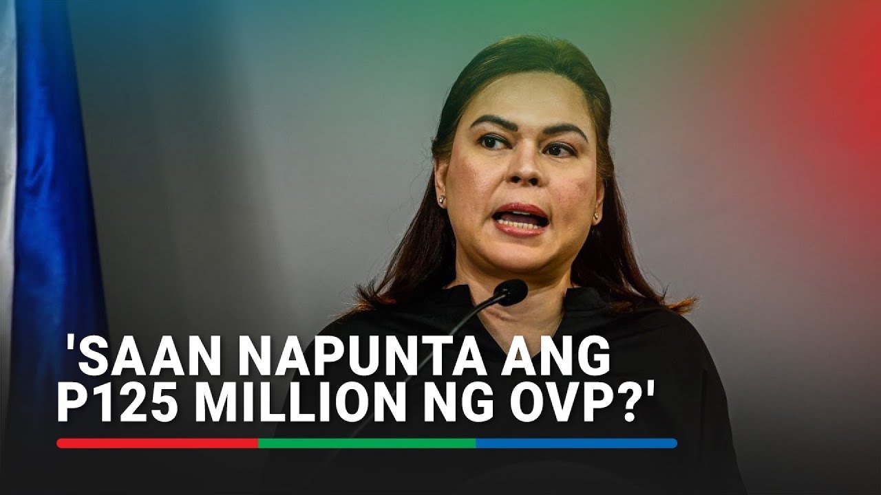 Saan napunta ang ₱125M  confidential fund ng OVP ayon kay Madriaga?