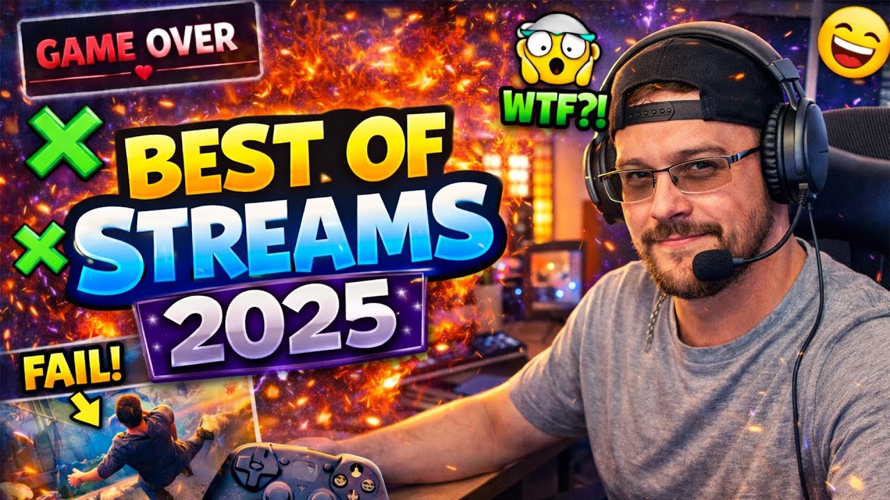 Best of Streams 2025 | Faily, přeřeky & WTF momenty