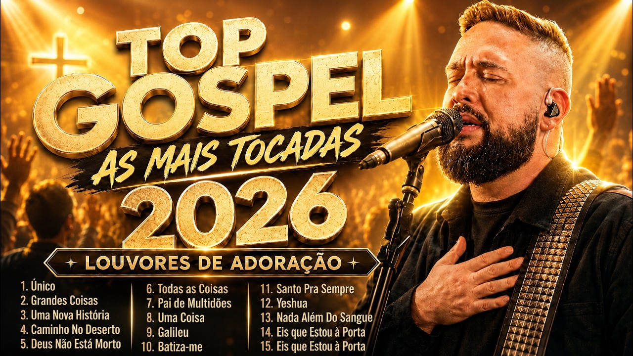 Louvores de Adora&ccedil;&atilde;o 2026, Top Gospel Mais Tocadas, As Melhores M&uacute;sicas Gospel 2026 #fernandinho