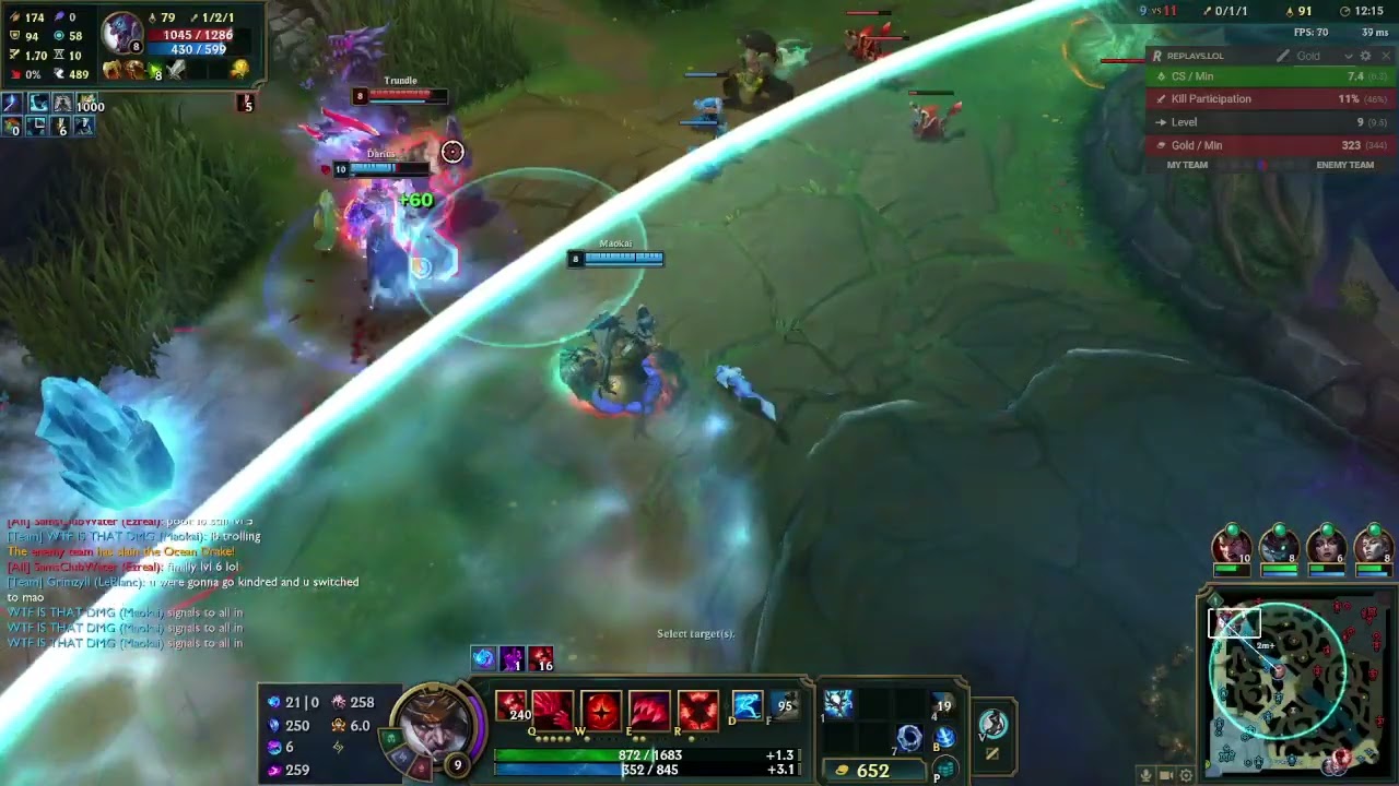 swain game 344 (Loss vs Veigar)