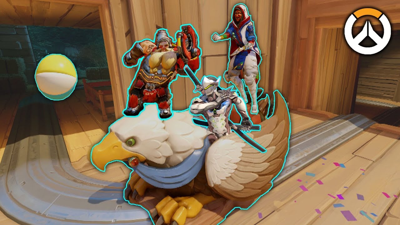 OVERWATCH ► FUNNIES, FAILS & CRAZY MOMENTS #94
