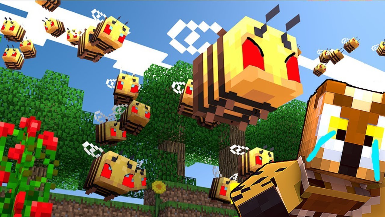 ABEJAS ASESINAS ME ATACAN!! MINECRAFT | FARGAN