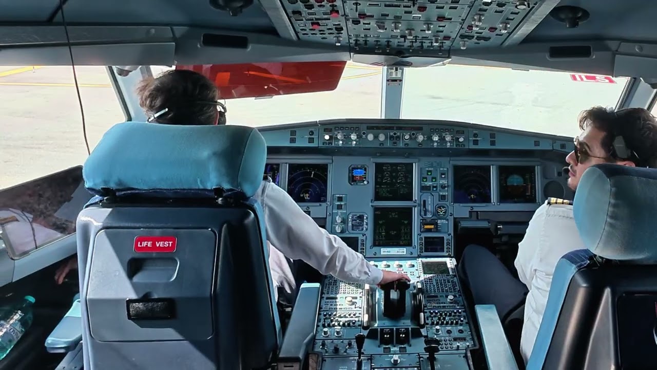 PILOT EYE VIEW - A330 Takeoff & Engine Start-up Secrets | Cockpit View | New York KJFK