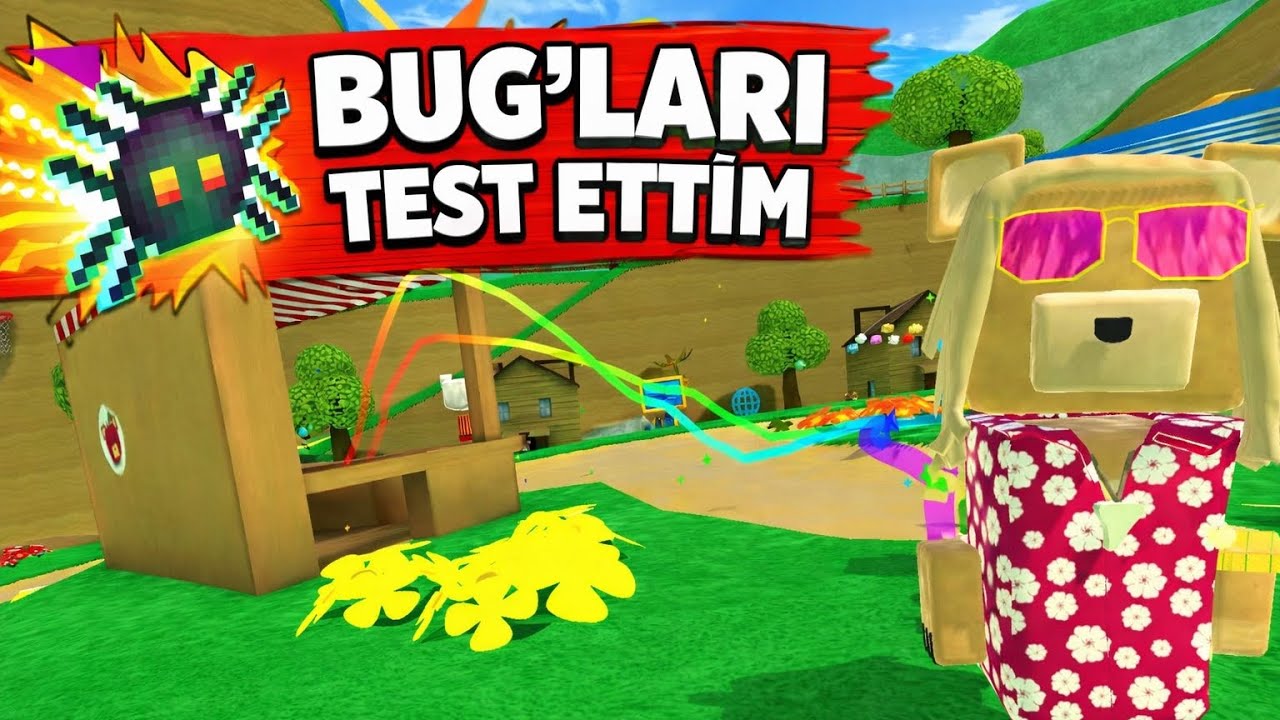 BUG'LARI TEST ETTİM.   #superbearadventure 