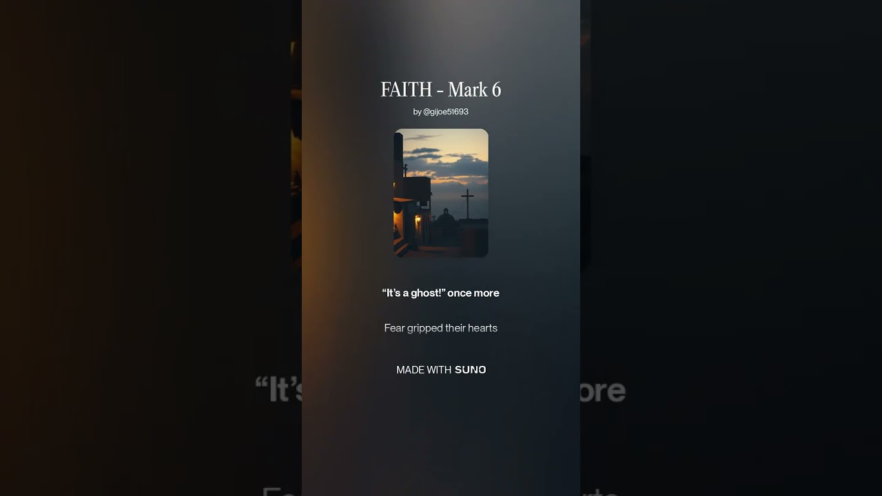 FAITH   Mark 6