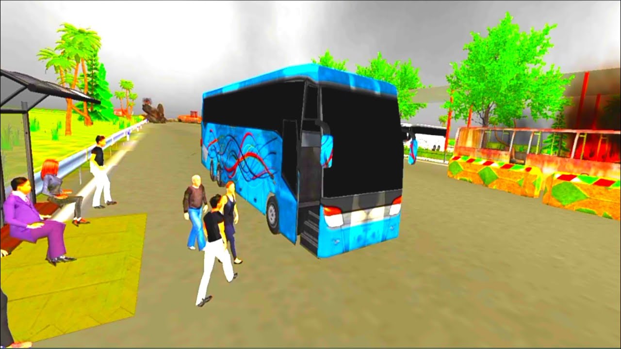 Offroad Bus Driving Master 3D - Classic Coach Driving Simulator Game