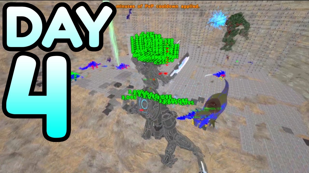 Flying Into Multiple Bases With A Pelagornis DAY 4 | Ark Unofficial PvP | FusionPvP25x