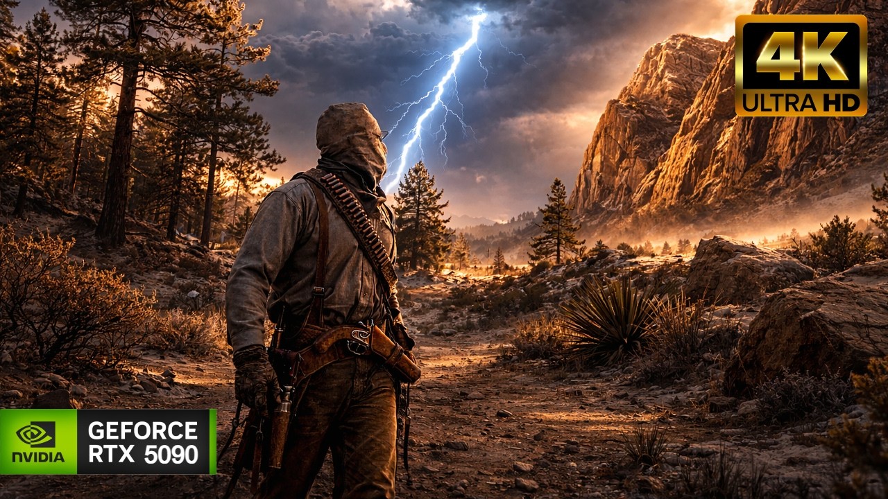 Red Dead Redemption 2 : Close Real Cinematic Graphics MOD Showcase | RTX5090 | DLSS 4.5 4K Gameplay