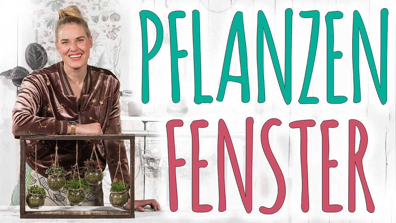 PFLANZEN FENSTER - DIY