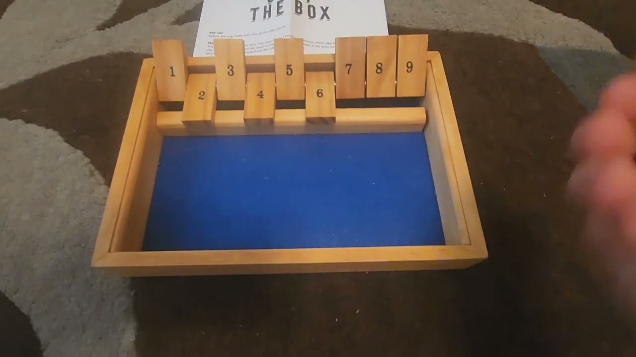 How To Play Shut The Box