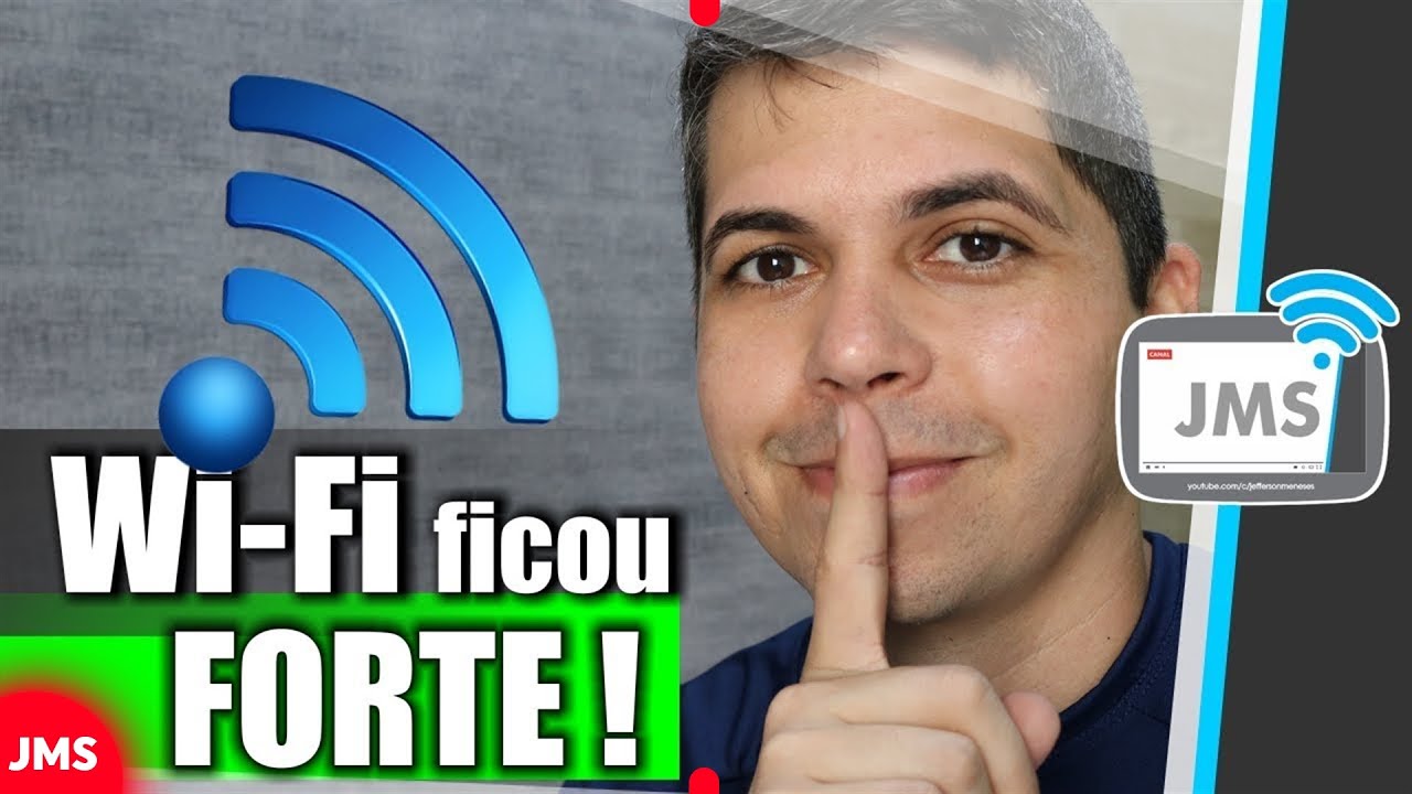 UM ROTEADOR COM SINAL WiFi MUITO FORTE com REPETIDOR DE SINAL!