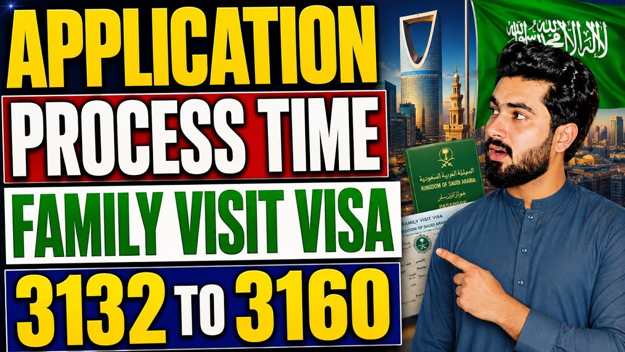 Family Visit Visa Saudi Arabia 2026 New Update | Process 3132 To 3160 | Saudi Visit Visa News Today