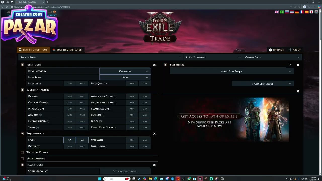 How to Trade and Buy Items From other Players Path of Exile 2 Quick Guide
