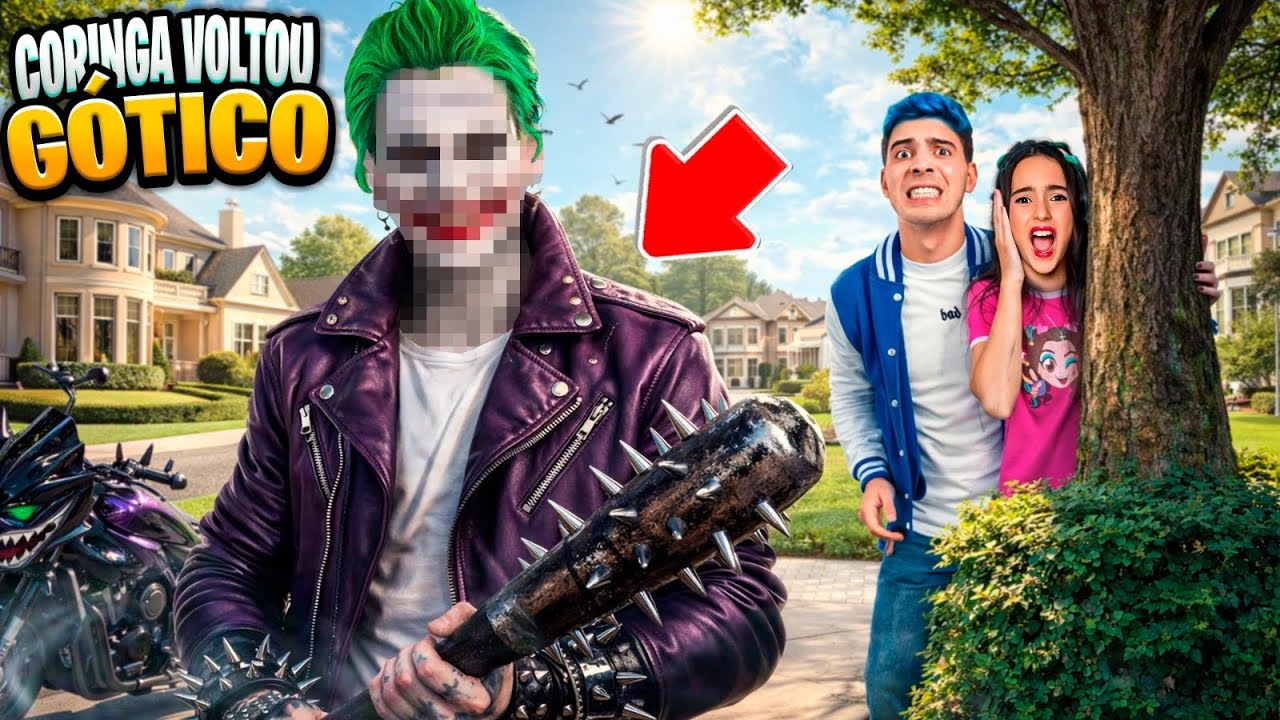 O CORINGA VOLTOU GÓTICO E MUITO MALVADO!!!