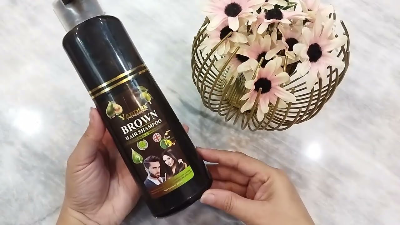 Yardlie hair colour shampoo honest review // yardlie shampoo hair colour @faizafashion0786.