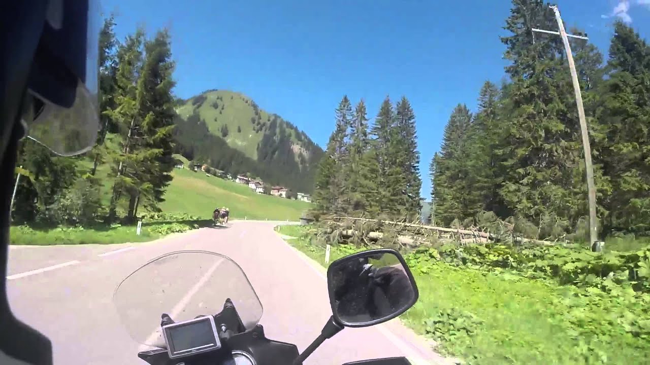 Namlos pass / Namlossattel Suzuki DL650 V-strom