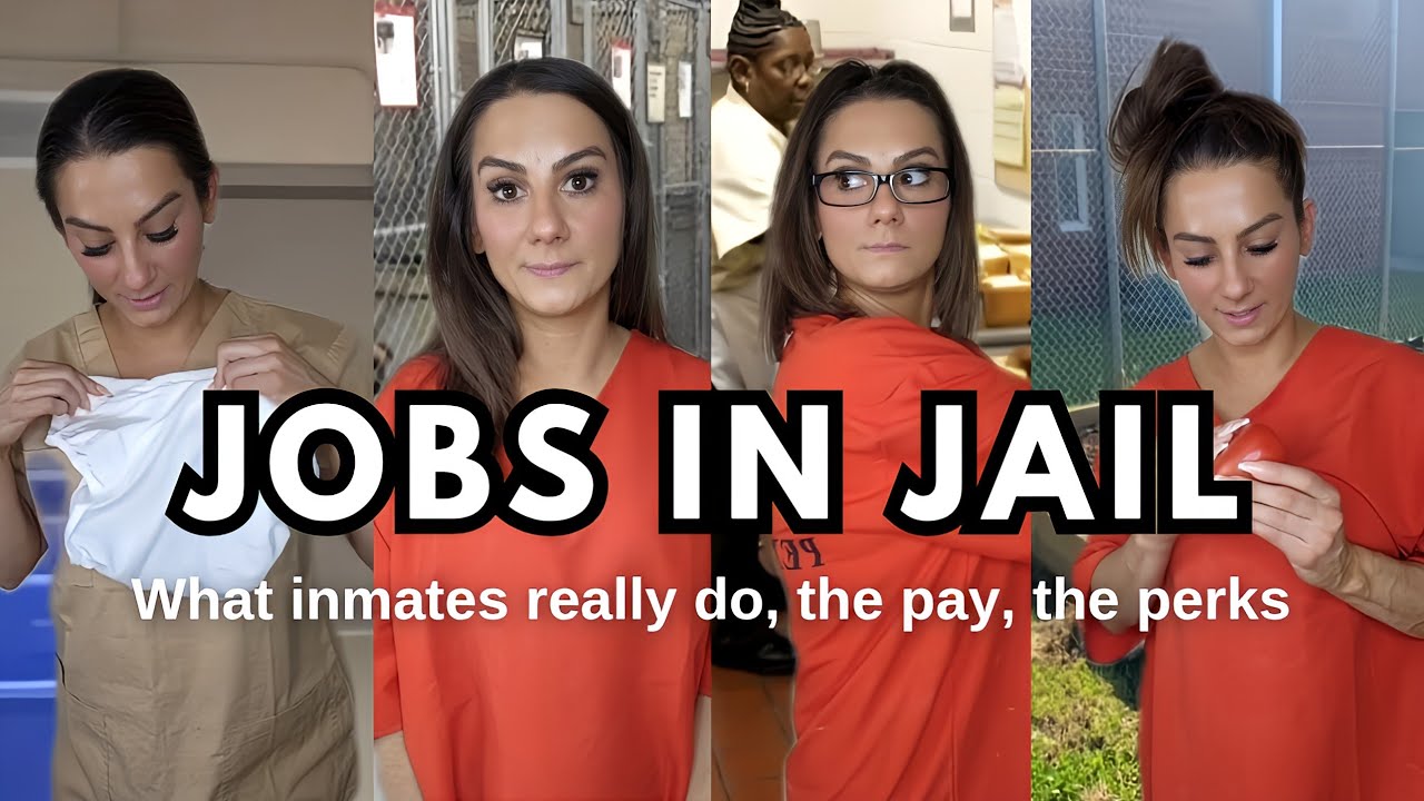 Jobs in Jail + skits - What inmates really do, the pay, the perks