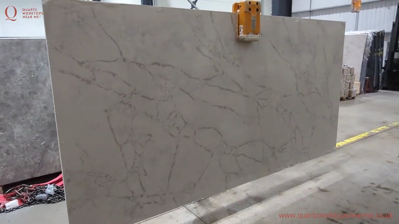 White Eclypse Quartz Slab - Nile Stone 