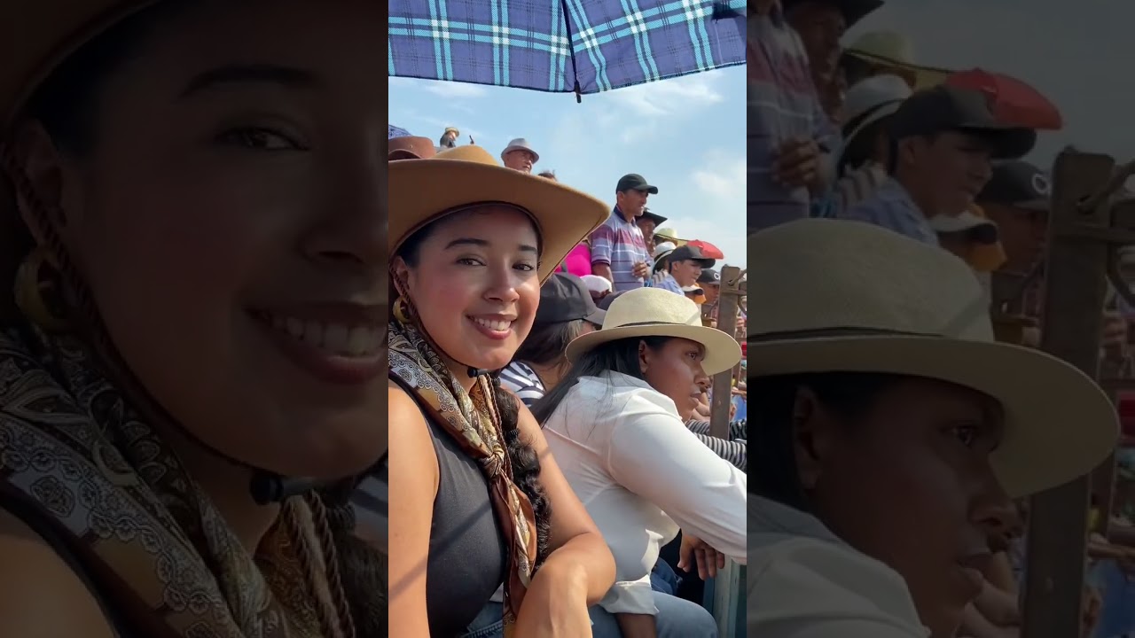 Rodeo montuvio en Pimocha 