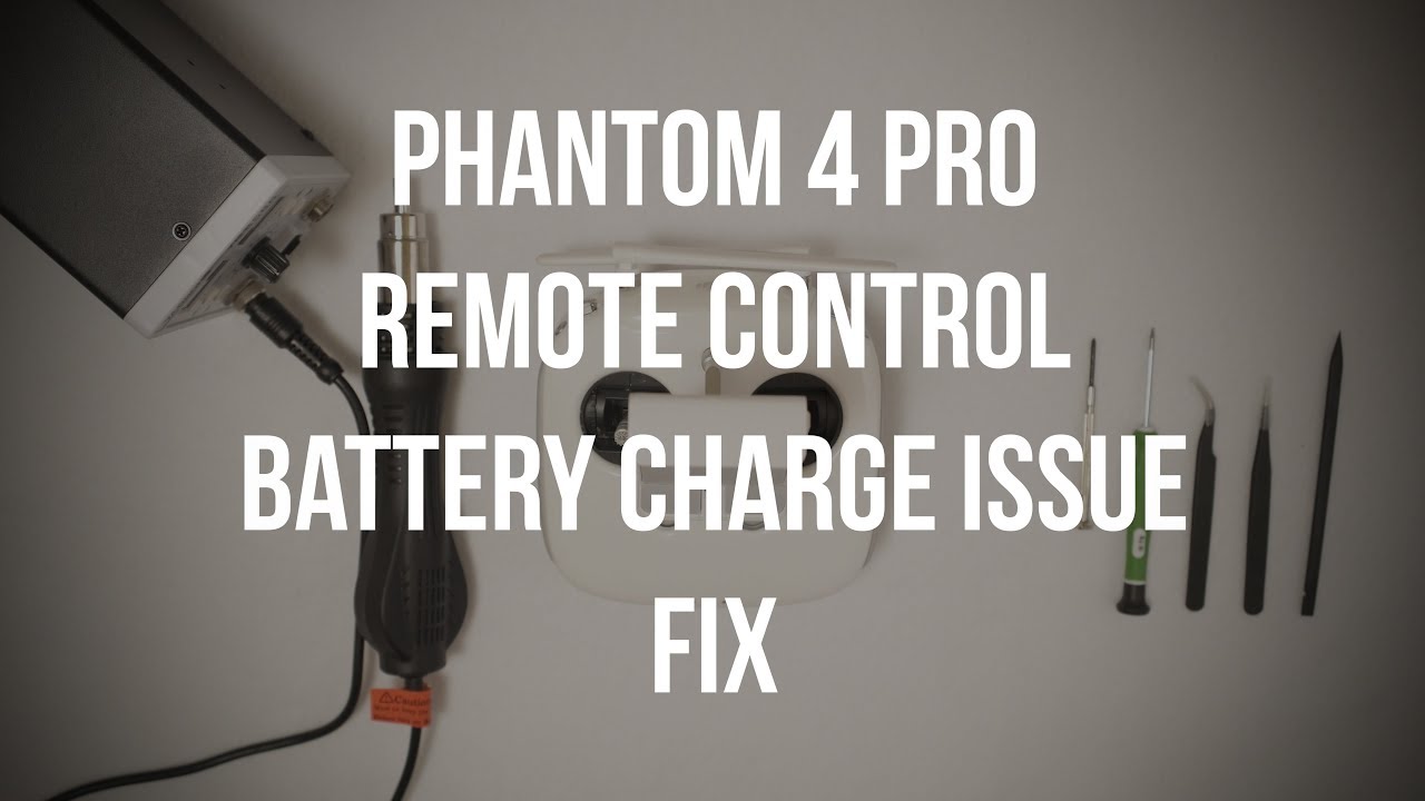FIXED!  DJI Phantom 4 Pro Remote Control Battery Charge Issue [Disassembly, Repair, Reassembly]