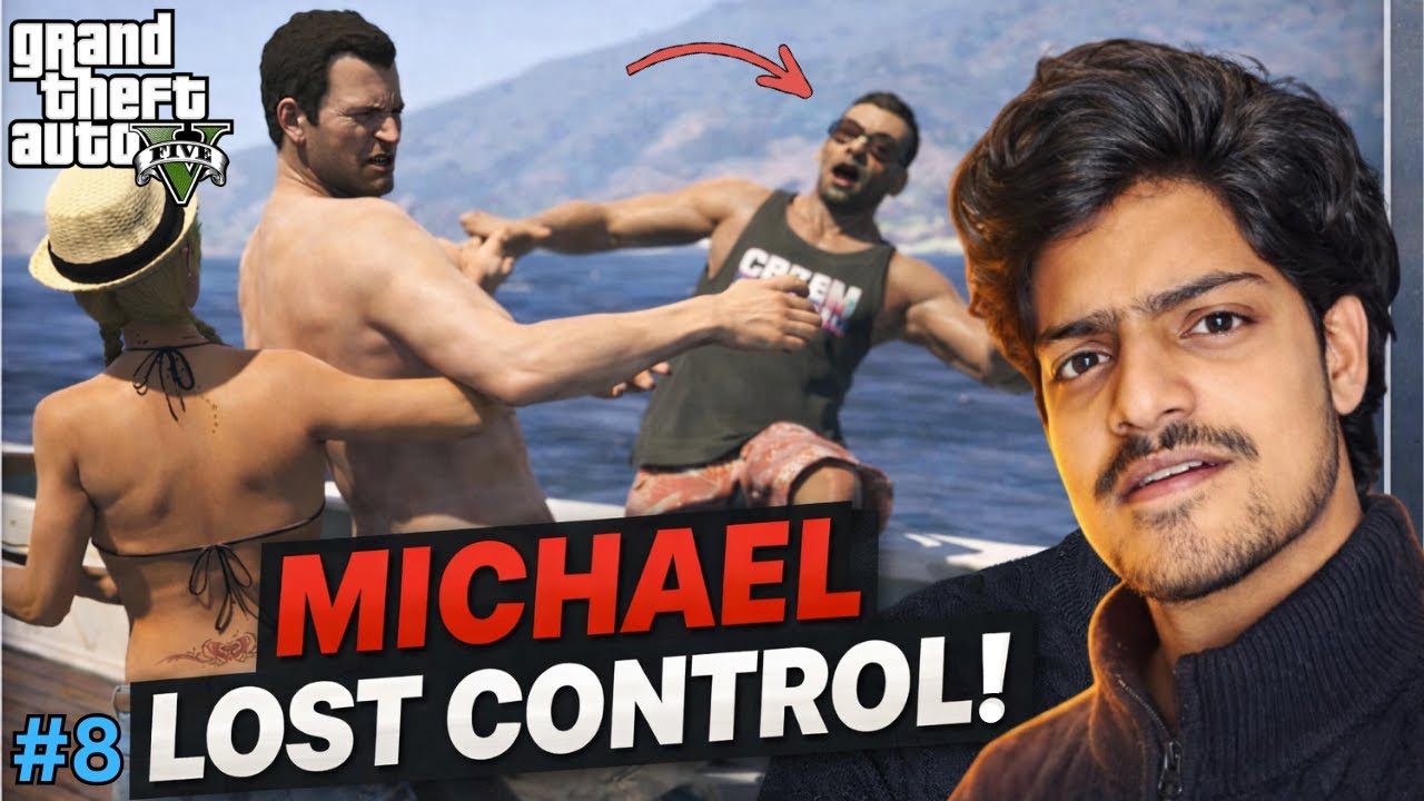 Michael saves Tracey | Michael lost control Gta-5