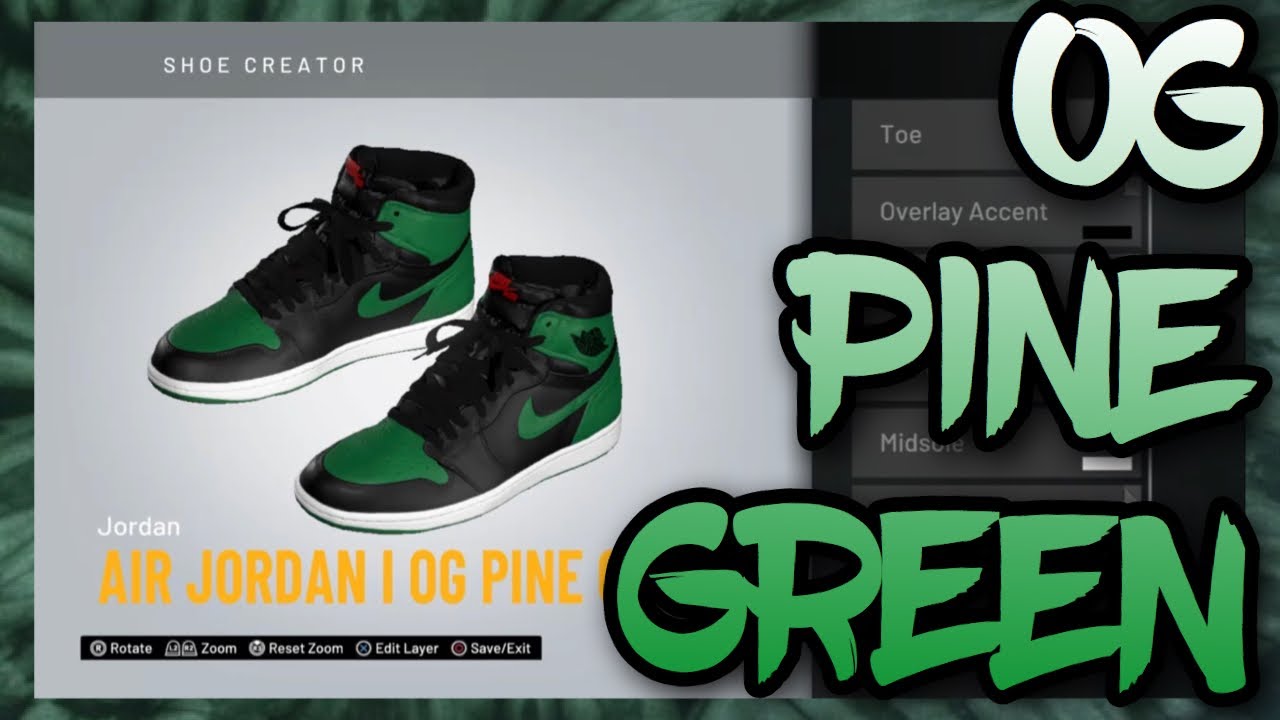 NBA 2K20 Shoe Creator - Air Jordan 1 