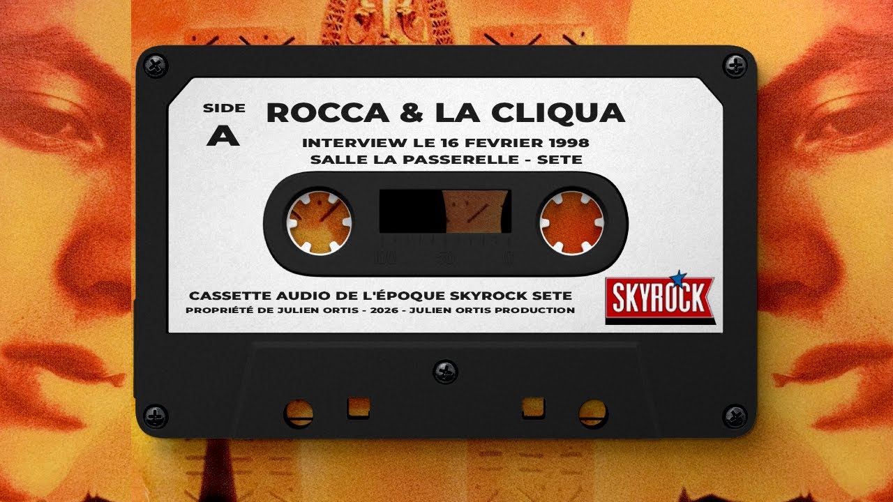 ROCCA (& LA CLIQUA) INTERVIEW SALLE LA PASSERELLE - SETE- 16 FEVRIER 1998