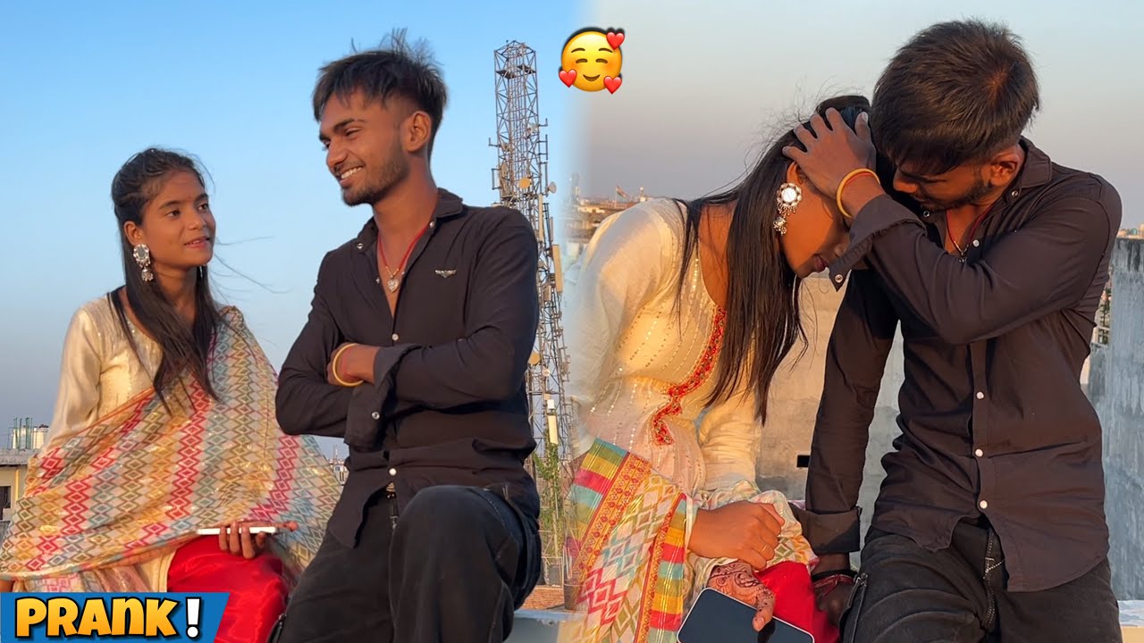 FLIRTING PRANK ON MY BEST FRIEND 😍 || ये क्या कर दिया 😱 || Happy Vlogger