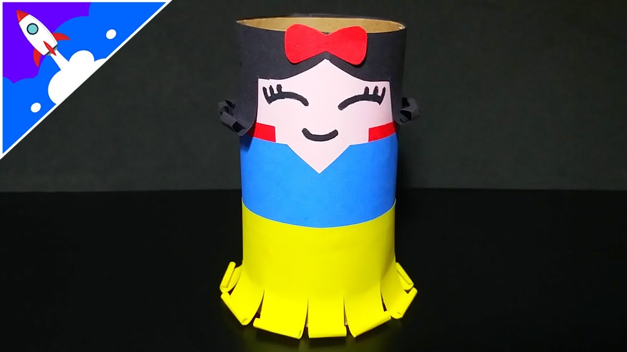 Como fazer a Branca de Neve de papel