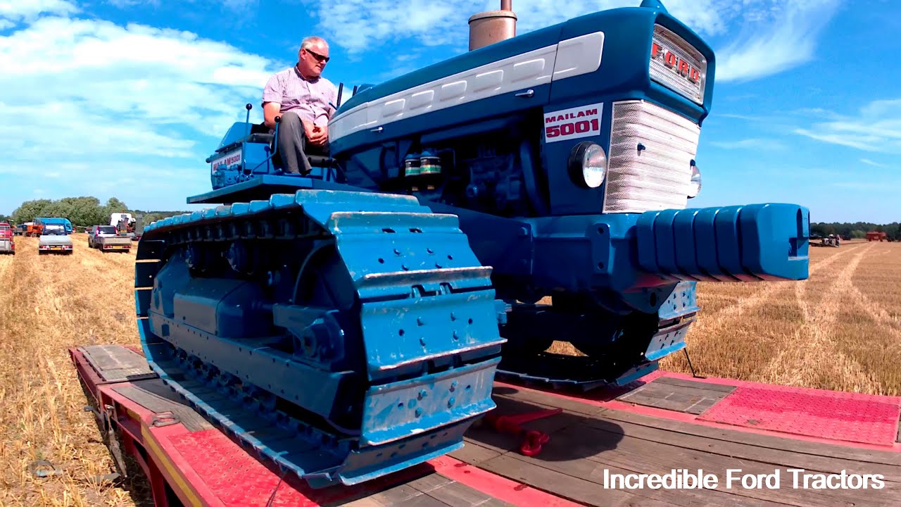 1969 Ford Mailam 5001 4.2 Litre 4-Cyl Diesel Crawler Tractor (65 HP)