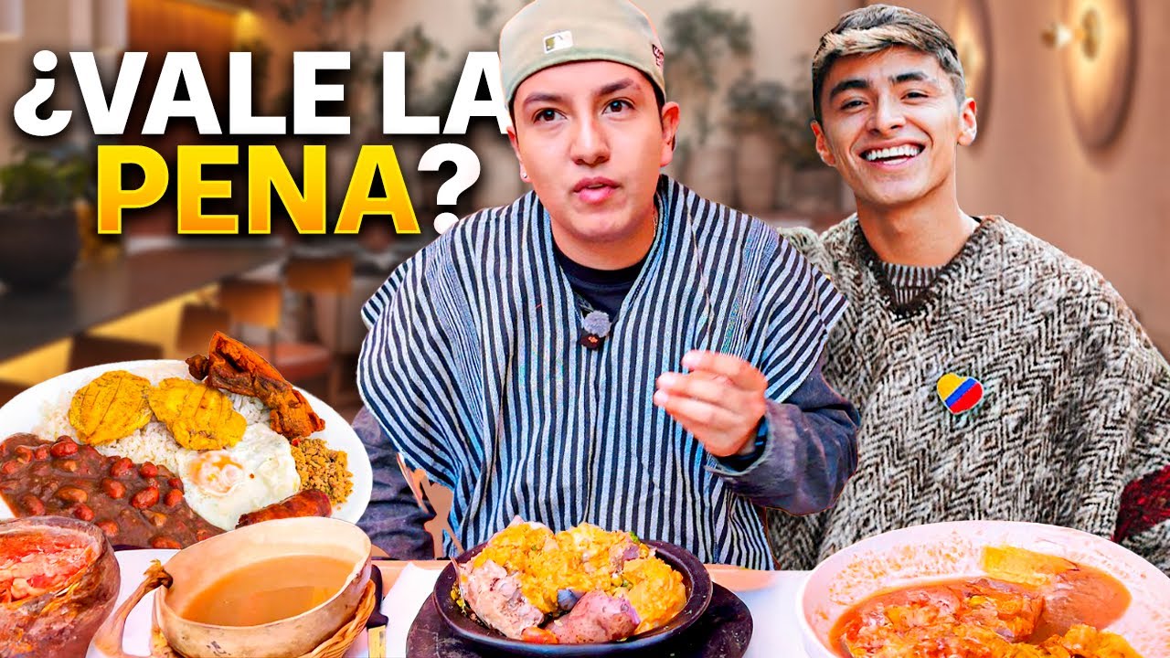 COMIENDO en el RESTAURANTE del CHICO de la RUANA | ¿Vale la Pena?