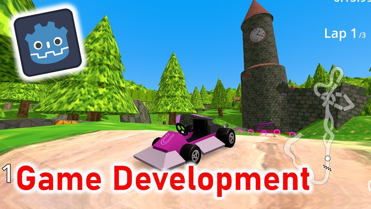 Game Development: Arcade Racer (Umamusume Fan Game) - Godot & Blender