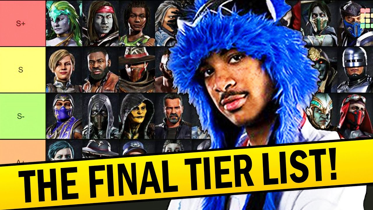 Mortal Kombat 11 - The Final Sonicfox Tier List before Kombat Pack 3!
