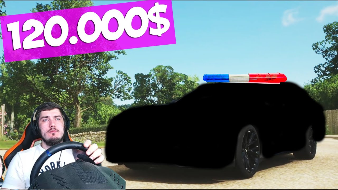 ПОЛИЦЕЙСКАЯ ТАЧКА за 120.000 - БИТВА СТИЛЕЙ в FORZA HORIZON 4 + РУЛЬ
