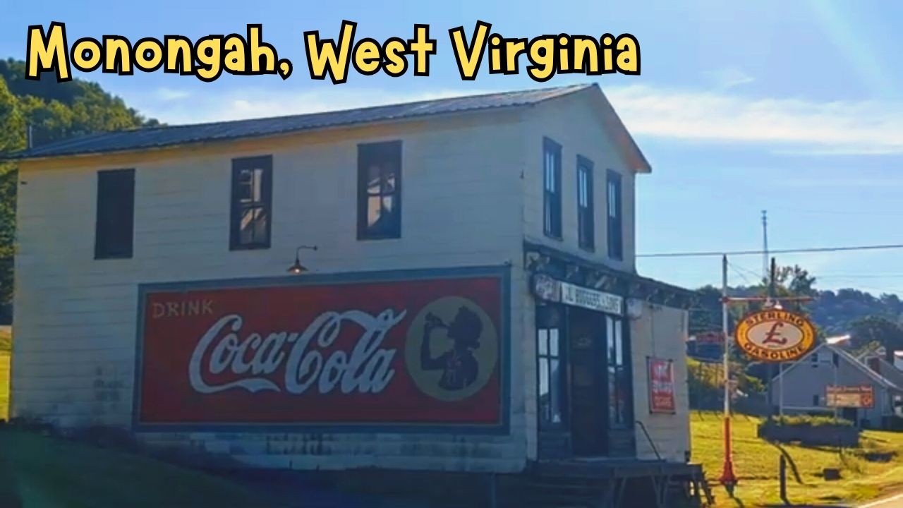 Exploring Small Mining Town Monongah, WV: Boggess General Store, Coca-Cola Sign & Old Ice Cream Shop