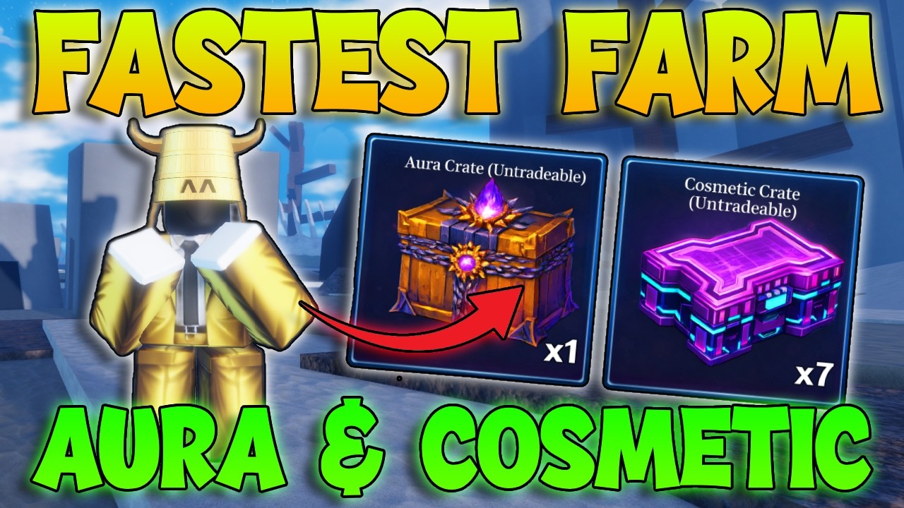 Do This NOW To Get AURORA & COSMETIC CRATES In SAILOR PIECE!  - How To Get Aura & Cosmetic Crates!