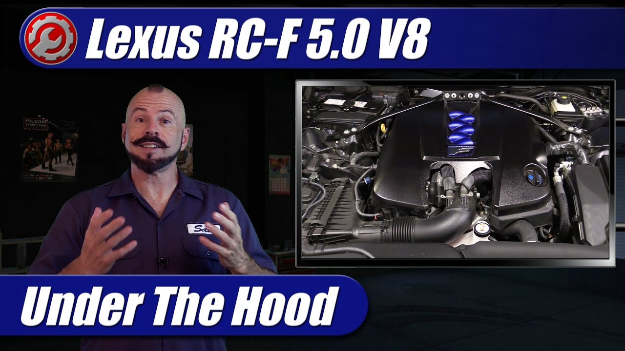 2015-2021 Lexus RC-F: Under The Hood