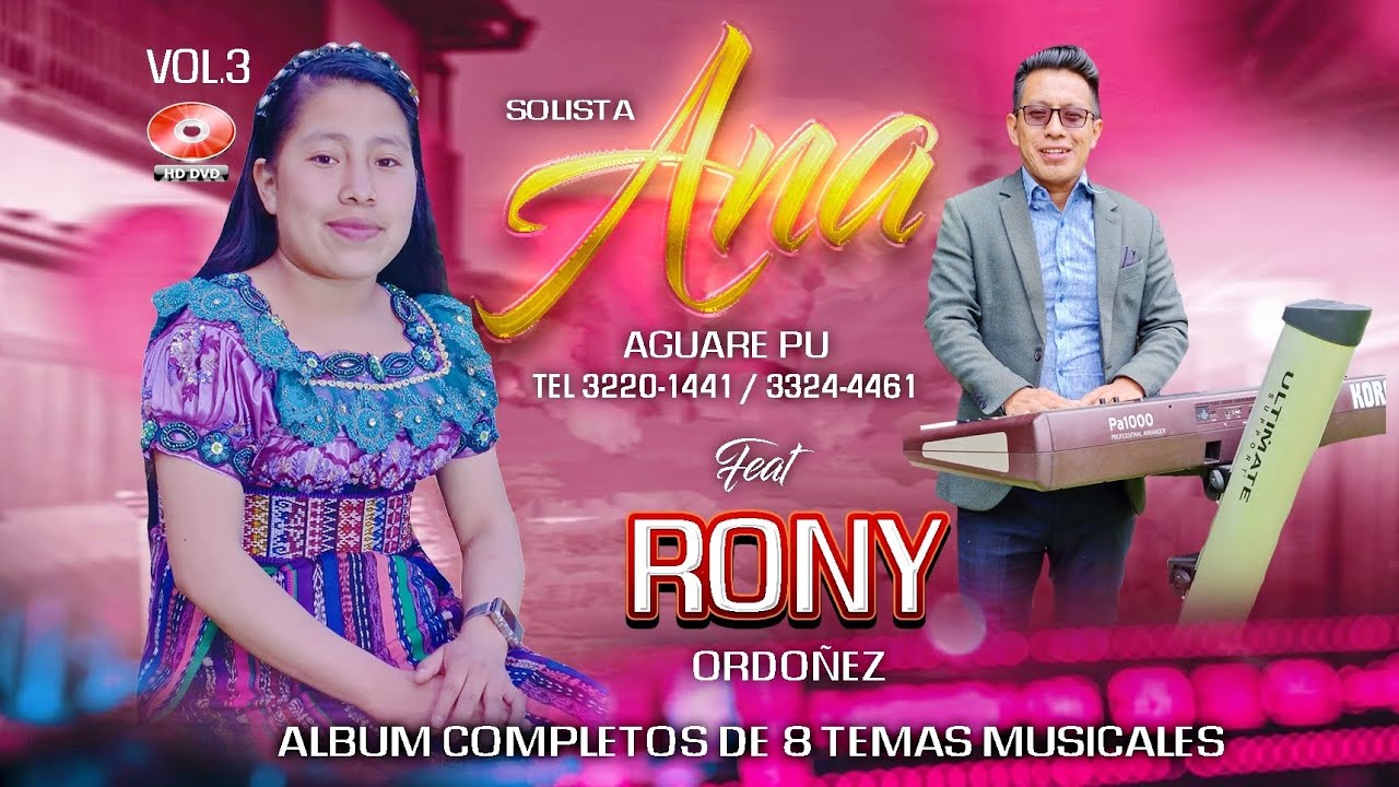 SOLISTA ANA AGUARE PU // MIX ALABANZAS ALBUM COMPLETOS VOL.3