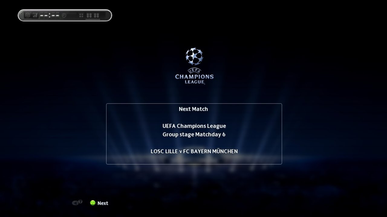 Matchday 6 UCL - PES 2013