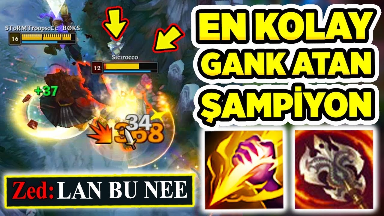EN KOLAY JUNGLE ŞAMPİYONU!! 500 AD & FULL SALDIRI HIZI UDYR İLE RAKİPLER KU DU RU YOR!!!