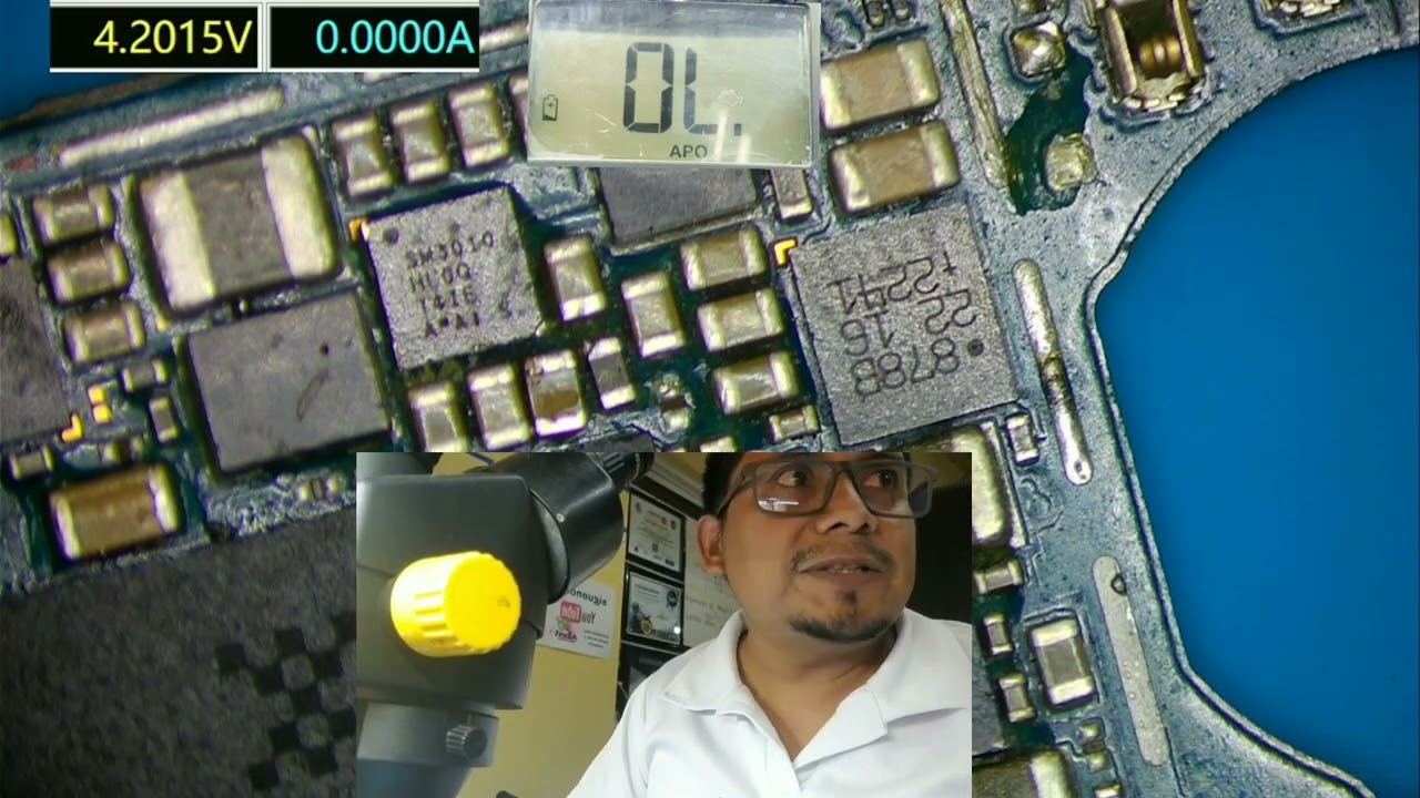 Samsung a53 sin imagen linea en fuga causante del problema