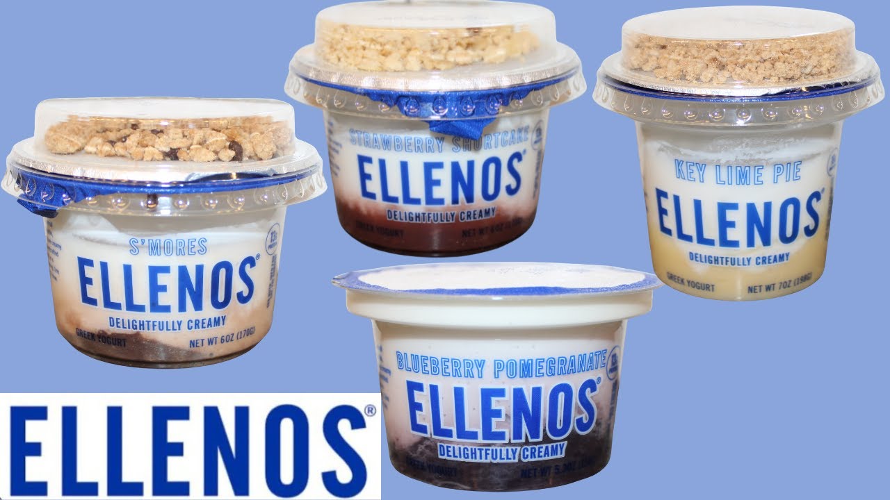 Ellenos Greek Yogurt: S’mores, Strawberry Shortcake, Blueberry Pomegranate & Key Lime Pie Review