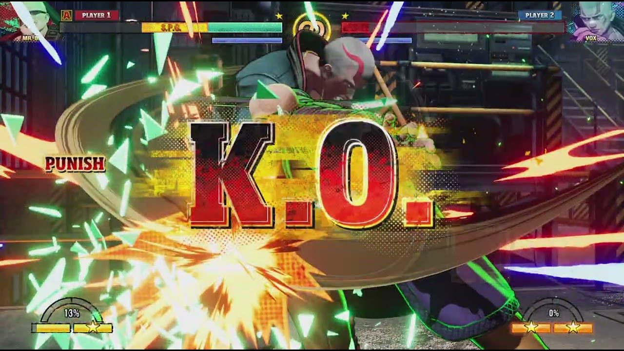 FATAL FURY: City of the Wolves Mr Big vs Vox