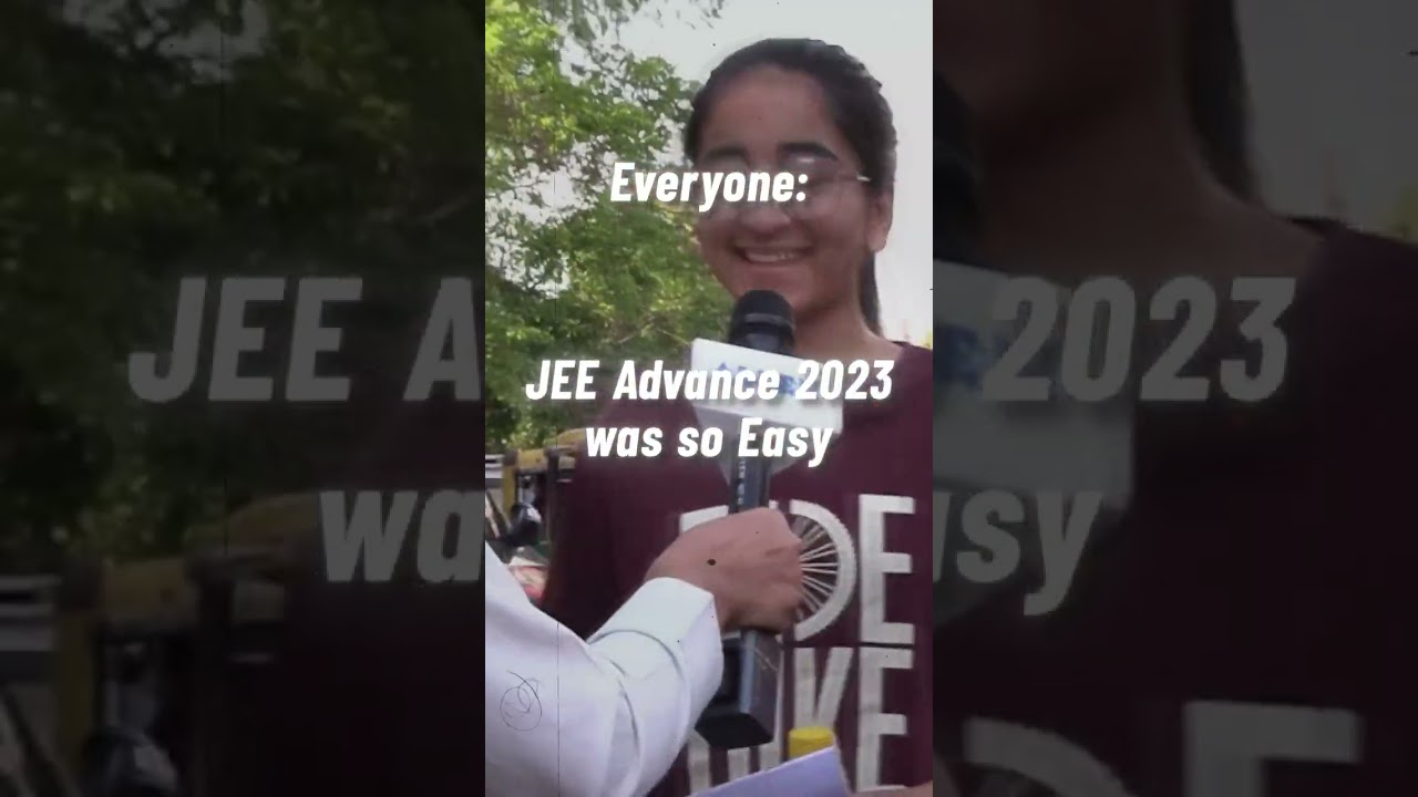 JEE Advance 2023 was easy? | Chimney problem | MOTIVATION kaksha